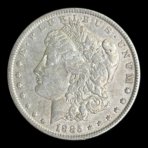 1885 Morgan Silver Dollar, XF