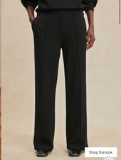 Brand New Women s High End Varley The Wide Leg Pants 30 Black Size XSmall