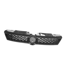 For 11-14 Vw Jetta Mk6 Sedan Gli Style Hex Mesh Front Grille -carbon Fiber Print For 11-14 Vw Jetta Mk6 Sedan Gli Style Hex Mesh Front Grille -carbon Fiber Print