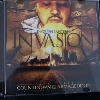 DJ GREEN LANTERN INVASION PART 3 COUNTDOWN TO ARMAGEDDON NYC MIXTAPE MIX CD