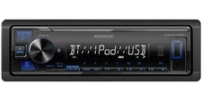 Kenwood KMM-BT232U Single DIN Car Stereo Receiver w/ Bluetooth (Factory Renewed)