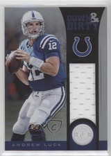 2012 Totally Certified Down and Dirty Materials 252/299 Andrew Luck #4 0b2