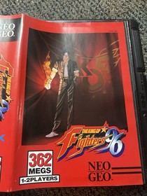 Neo Geo AES The King Of Fighters 96 1996 SNK Rare OOP HTF USA CIB English Tested