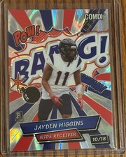 2025 Wild Card Comix Jayden Higgins Lava #10/18 Houston Texans