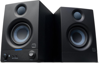 Eris 3.5BT Studio Monitors, Pair   3.5'' Inch Powered Bookshelf Speakers, Stereo,