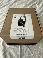 Plantronics Voyager Focus UC B825-M with Charge Stand - Open Box New READ