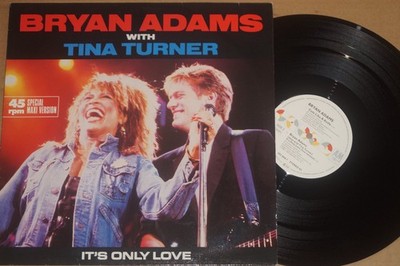 Bryan Adams With Tina Turner   It's Only Love 12'' A&M Records   (392 060-1)