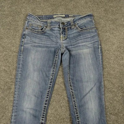 Buckle BKE Jeans Womens Size 27 Sabrina Stylish Tapered Leg Denim 5 Pocket