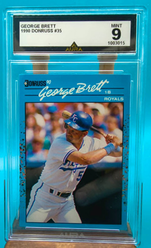 George Brett #35 1990 Donruss Best AL card