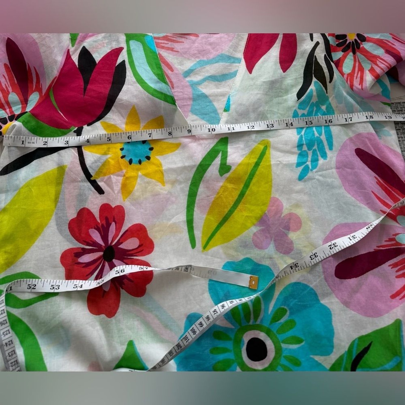 Kate Spade New York V Neck Floral Caftan Size XS NWT thumbnail 11