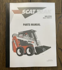 1700 Skid Steer Service Parts Manual Fits Scat Trak 1700C & CX