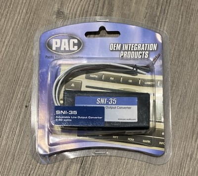 SNI-35 Adjustable Line Output Converter PAC Brand New Sealed 2-50 Watts