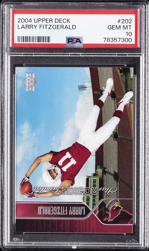 Larry Fitzgerald #202 2004 Upper Deck card