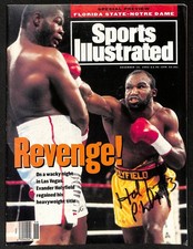 Evander Holyfield Boxing Cards and Autographed Memorabilia Guide 31