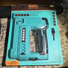 Hobby Lobby 5-In-1 Cordless Staple & Nail Gun 800 Staples + 200 Nails