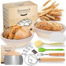 Banneton Bread Proofing Basket - Sourdough Starter Kit Banneton Sourdough Proofi