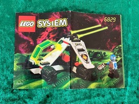 LEGO Space -- Radon Rover 6829 * 100% Complete with Instruction Book * 1997