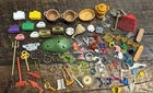 Vintage PLAYMOBIL Accessories & Parts Lot - Dozens Of Toy Pieces Retro