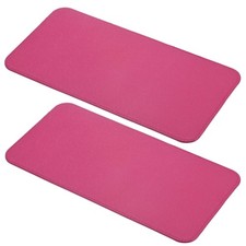 2PCS 12 x 6 Inch Leather Base Shaper Bag for Handbag  Tote  Purse Rose Red 