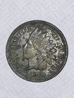1900 Indian Head Penny Cent AU - UNC Details Environmental Damage