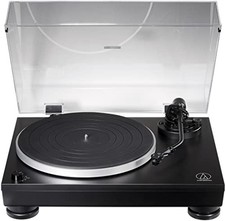 Audio-Technica AT-LP5X Fully Manual Direct-Drive Turntable Black 