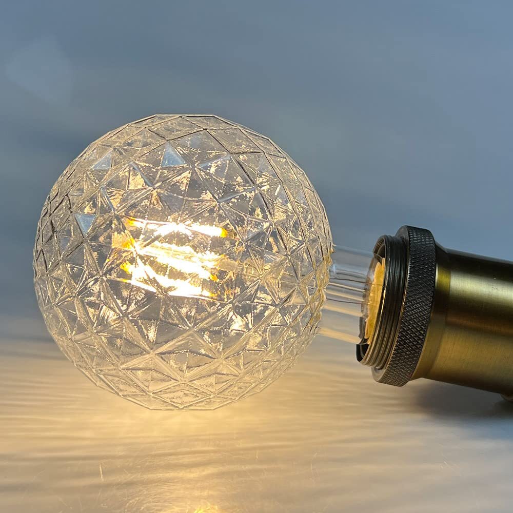 Vintage LED-Glühbirne – Extra Große Edison-Birne Mit E27 Sockel, 4W (≙ 40W), Warmweiß 2700K, Dekorative Beleuchtung Für Wohnen & Gastronomie