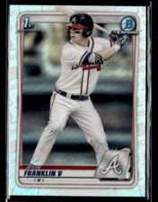 Jesse Franklin V - 2020 Bowman Draft 1st Chrome Refractor #BD-17 Atlanta Braves
