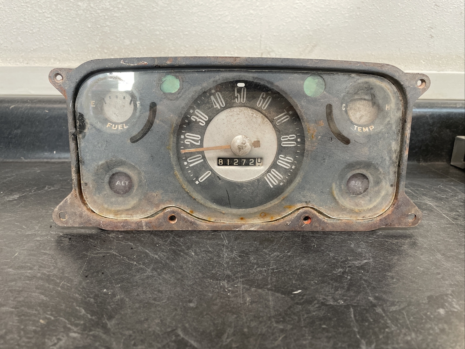 19611967 FORD ECONOLINE GAUGE CLUSTER VINTAGE ORIGINAL eBay