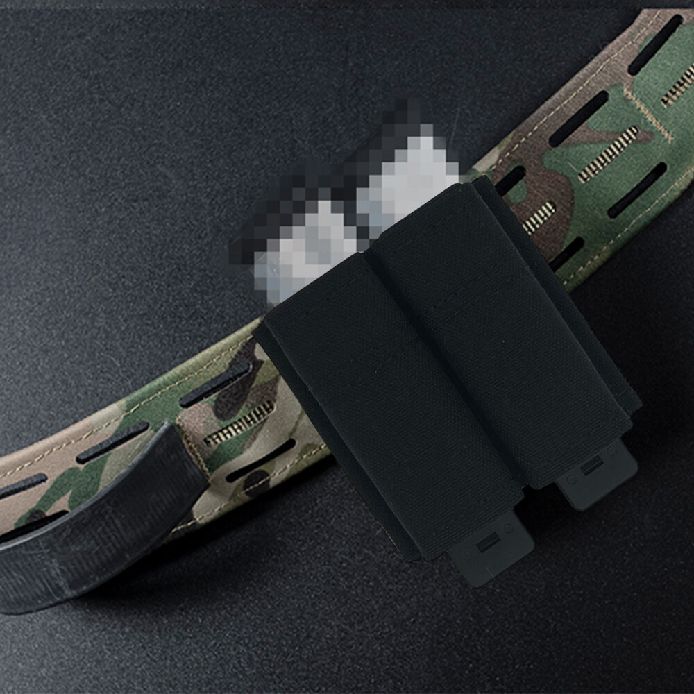 Tactical Molle Double Magazine Pouch for .40 45 ACP 9mm Mag Holder for