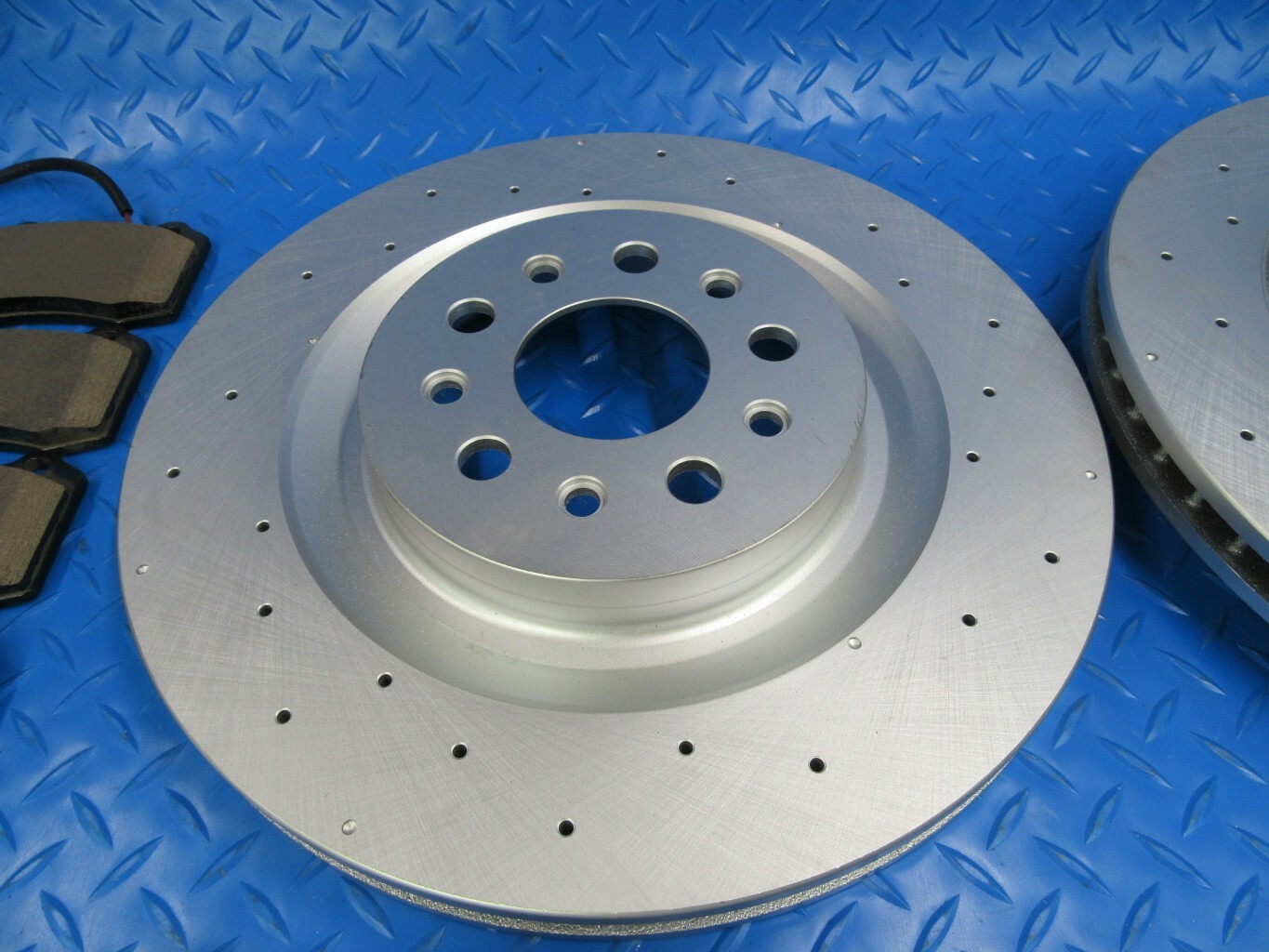 Maserati Ghibli Quattroporte front rear brake pads rotors filters #8503 