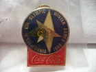 New Vtg 1960 COCA COLA 8th WINTER OLYMPIC GAMES PIN