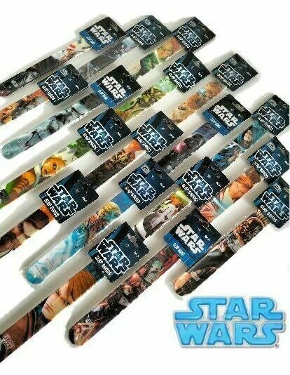 Star Wars Slap Snap Bands - Lots To Choose From
