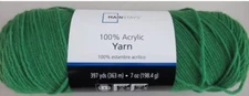 Mainstays Acrylic Yarn, 7 OZ  GREEN