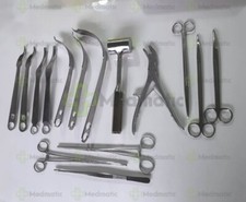Basic Orthopedic Surgery Set 25 PCS Surgical Orthopaedic Instruments with Box