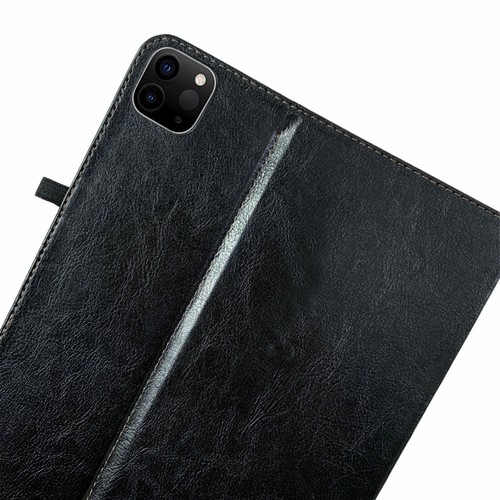 Leder Tablet Cover Apple iPad Pro 12,9" 2021 4.Gen Tasche Stand Case Schutzhülle - Picture 7 of 12