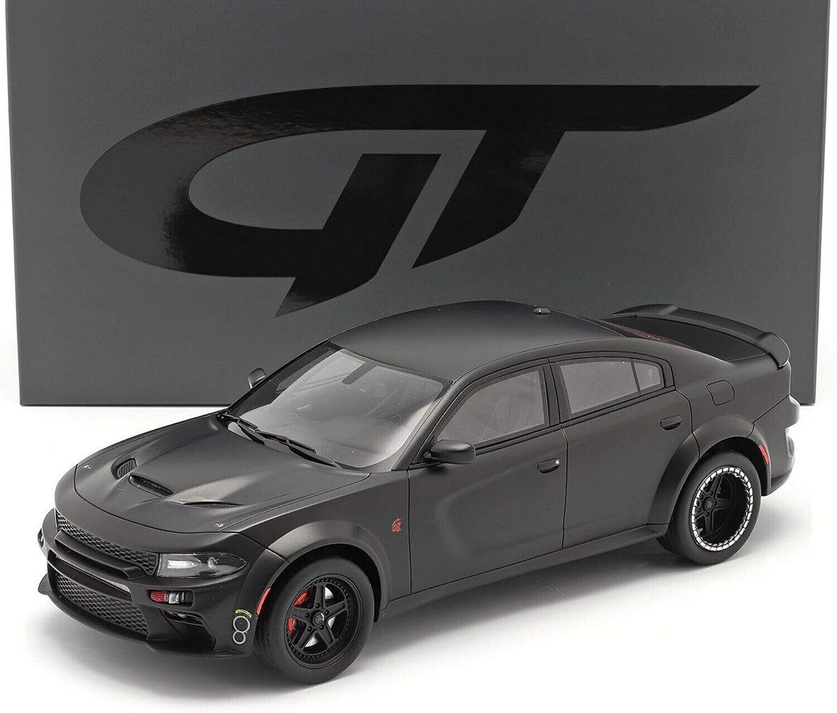 GTspirit Dodge Charger SRT Hellcat Widebody 2020 1:18 - Noir