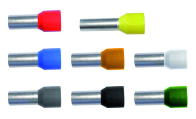 PROTEC.class Aderendhülsen isoliert Aderendhülse 0,5 -35 mm² vers. Größen Farben