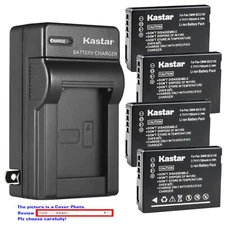 Kastar Battery Wall Charger for Panasonic DMW-BCG10 & Panasonic Lumix DMC-ZS6