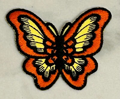 #0139 BUTTERFLY:    M/C Vest Patch     Free S&H AVAILABLE