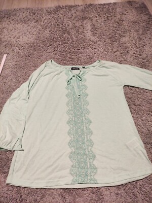 Langarmshirt Damen 38 Blue Seven.        1483