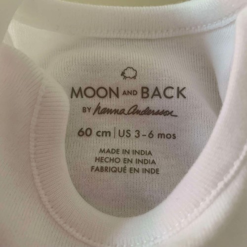 Moon & Back “GIFT SET" by Hanna Andersson, 3-6 Months. Bodysuits, Pants, Hat - Picture 17 of 17