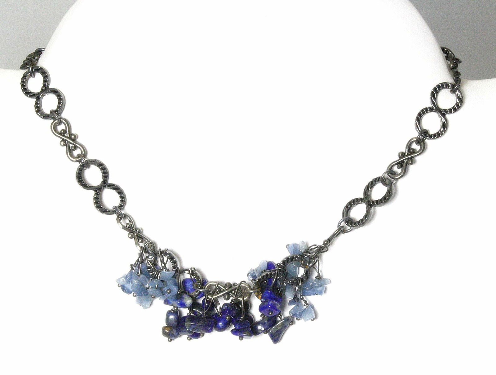 Citrine Necklace - Turquoise Necklace - Aquamarine Necklace - Lapis - Gemstone C