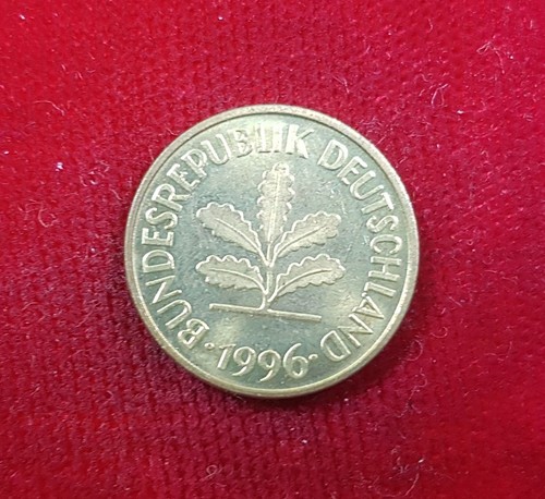 5 Pfennig Federal Republic of Germany 1996 F Coin Coin West Germany - Picture 2 of 2