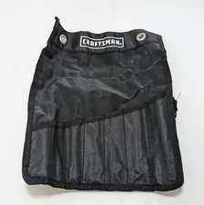 New Craftsman 7 Pocket Wrench Roll Up Hang Pouch Organizer 