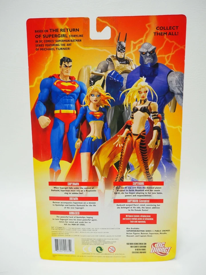 DCDirect Return of Supergirl SERIE 2 DARKSEID 2006 Superman/Batman Foto 3 de 3