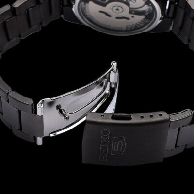 SEIKO 5 Sports SNKE03K1 Mechanical Automatic Watch Black SNKE03KC