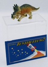 Dinosaur Hard Plastic Triceratops Dino 2" Long Figure PVC Rubber