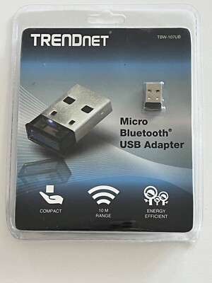 TRENDnet TBW-107UB Micro Bluetooth USB Adapter