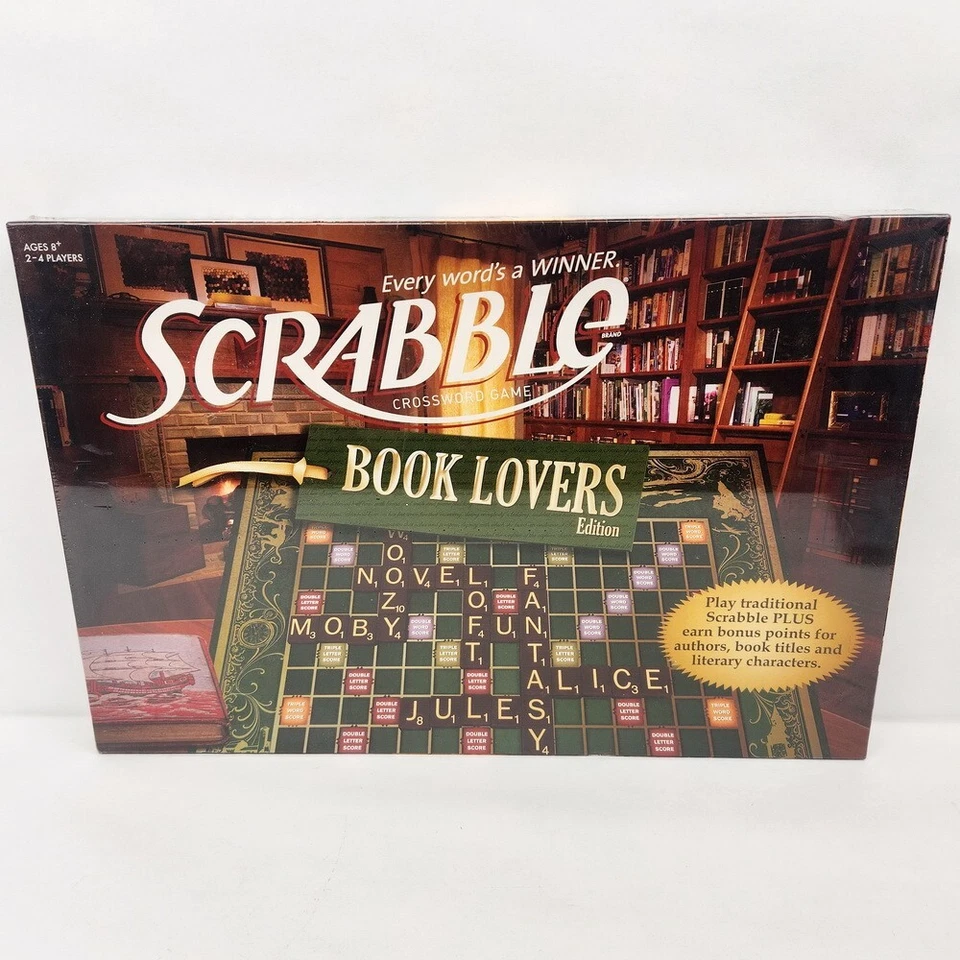Scrabble Book Lovers Edition Hasbro - Image 2 of 4