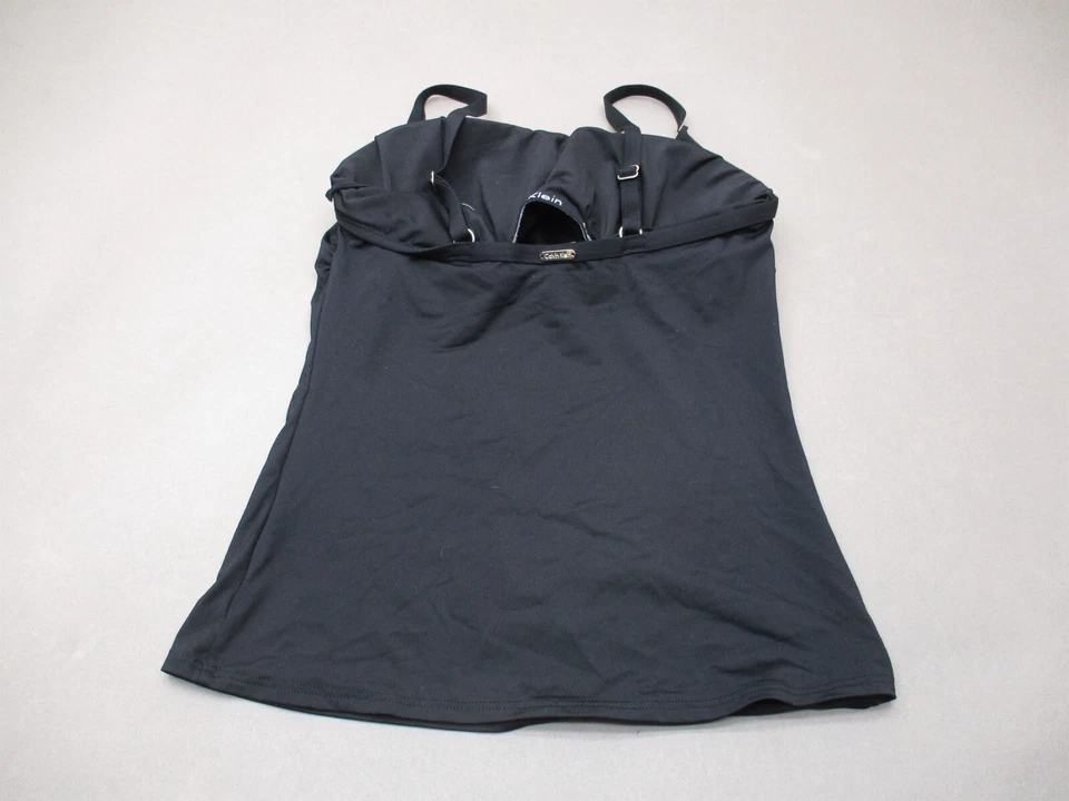 Tankini inalámbrico forrado negro 8L CALVIN KLEIN talla M para mujer Foto 3 de 4